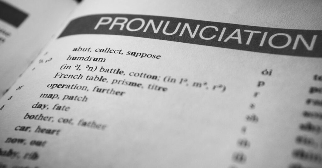 Importance of Pronunciation Affluent English