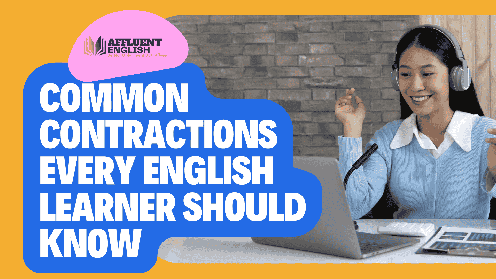 common contraction every english learner